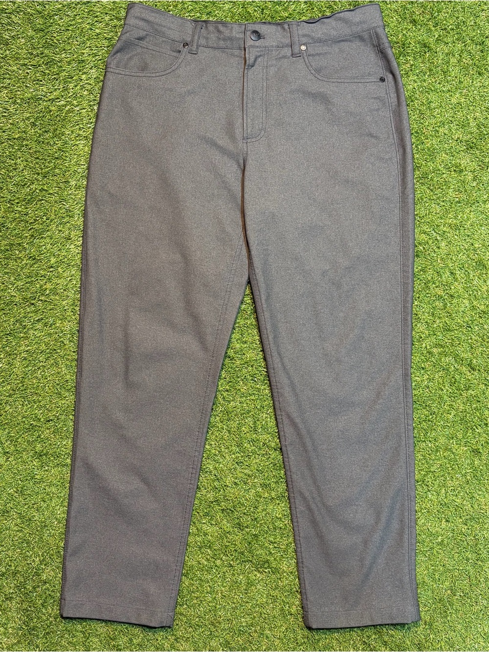 Ministry Of Supply Pants Mens 34x28 Grey Kinetic Jogger Primeflex Performance